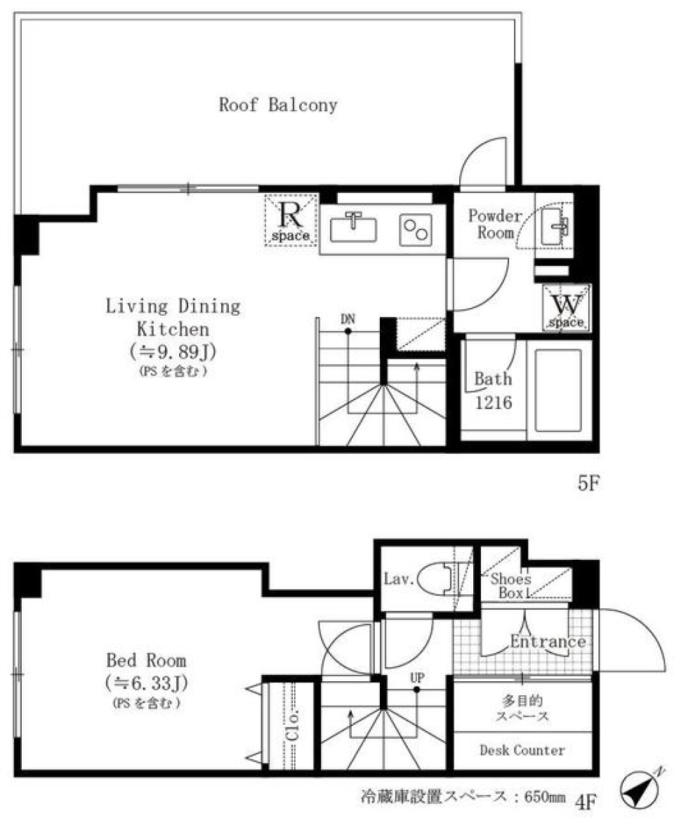 ＡＳＴＩＬＥ目黒不動前　404号室［新築］の間取り図