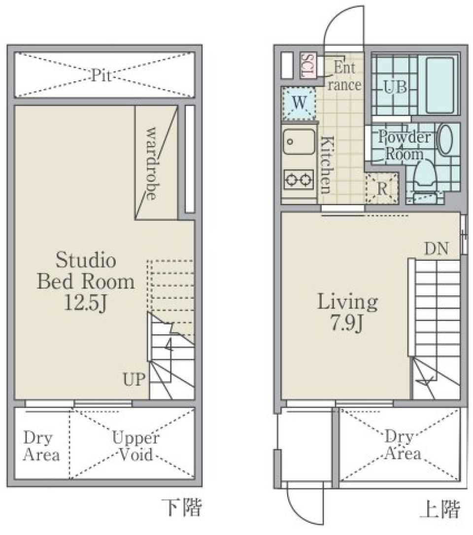 PARK RESIDENCE 西新宿 103の間取り図