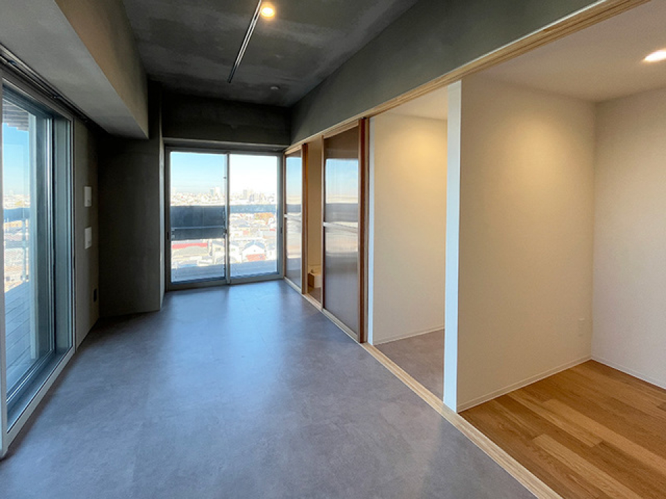 無駄も隙もない、洗練された空間。※写真は同タイプ住戸です。