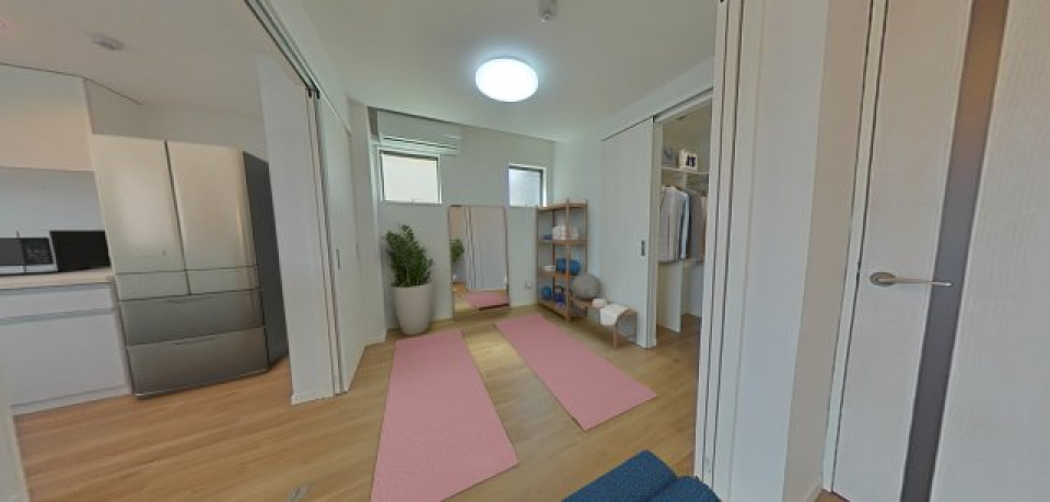 可動式仕切り戸付き！暮らしに合わせて部屋の使い分けができます。