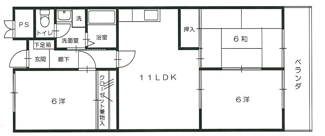 グリーンビュー祇園205号室 　 
