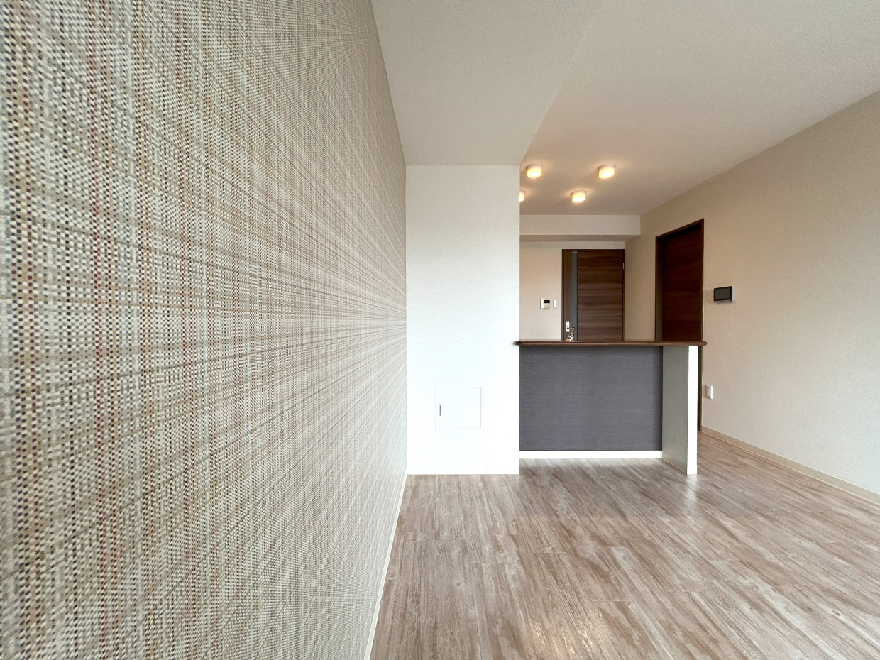 細かいチェック柄ポコポコしていておしゃれです