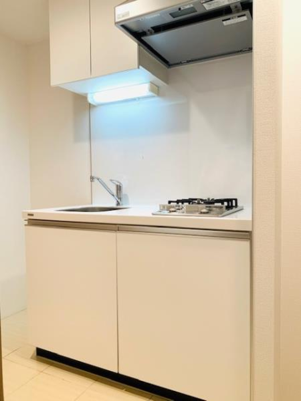 コンパクトですが、収納面も期待できそう。