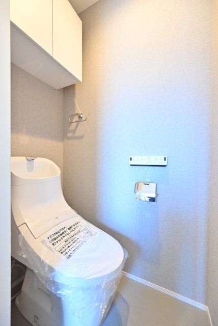 トイレも充実設備で嬉しい！