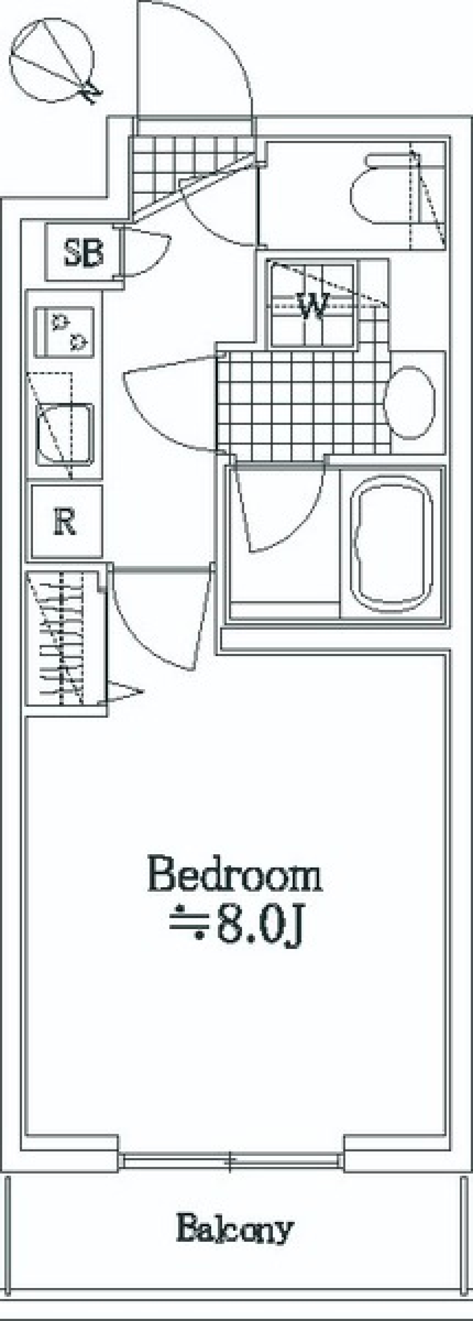 ルフレ　グランデ多摩川　103号室［ペット可］の間取り図