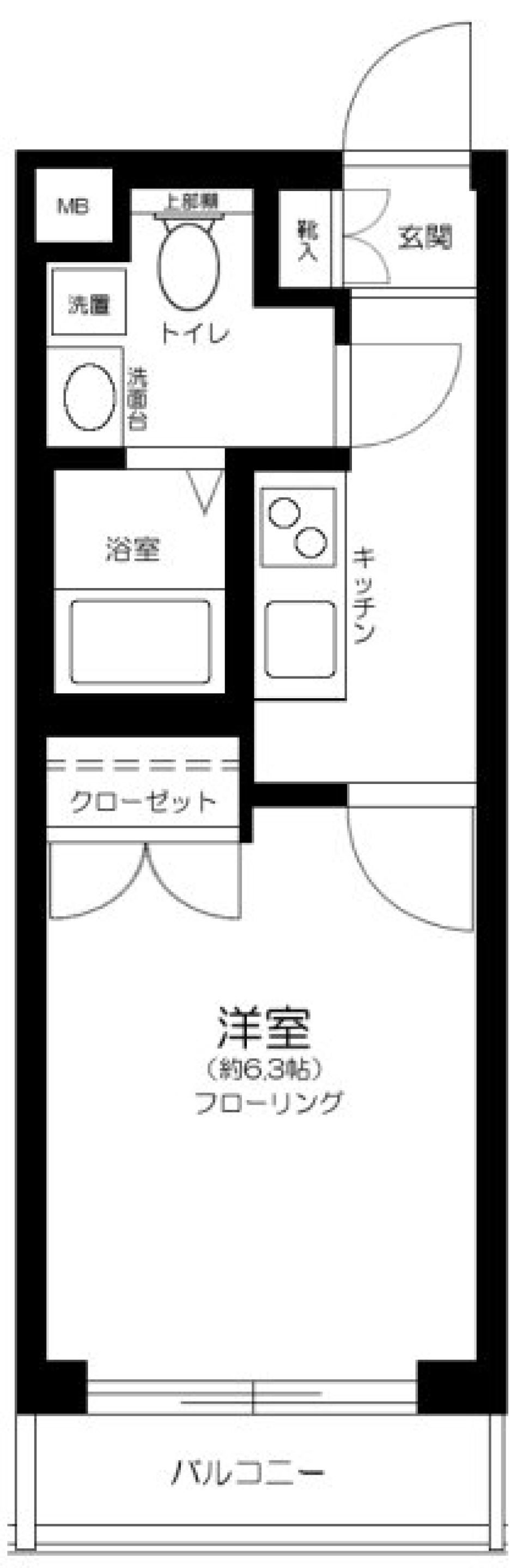 ラ・シード横浜藤が丘　302号室の間取り図