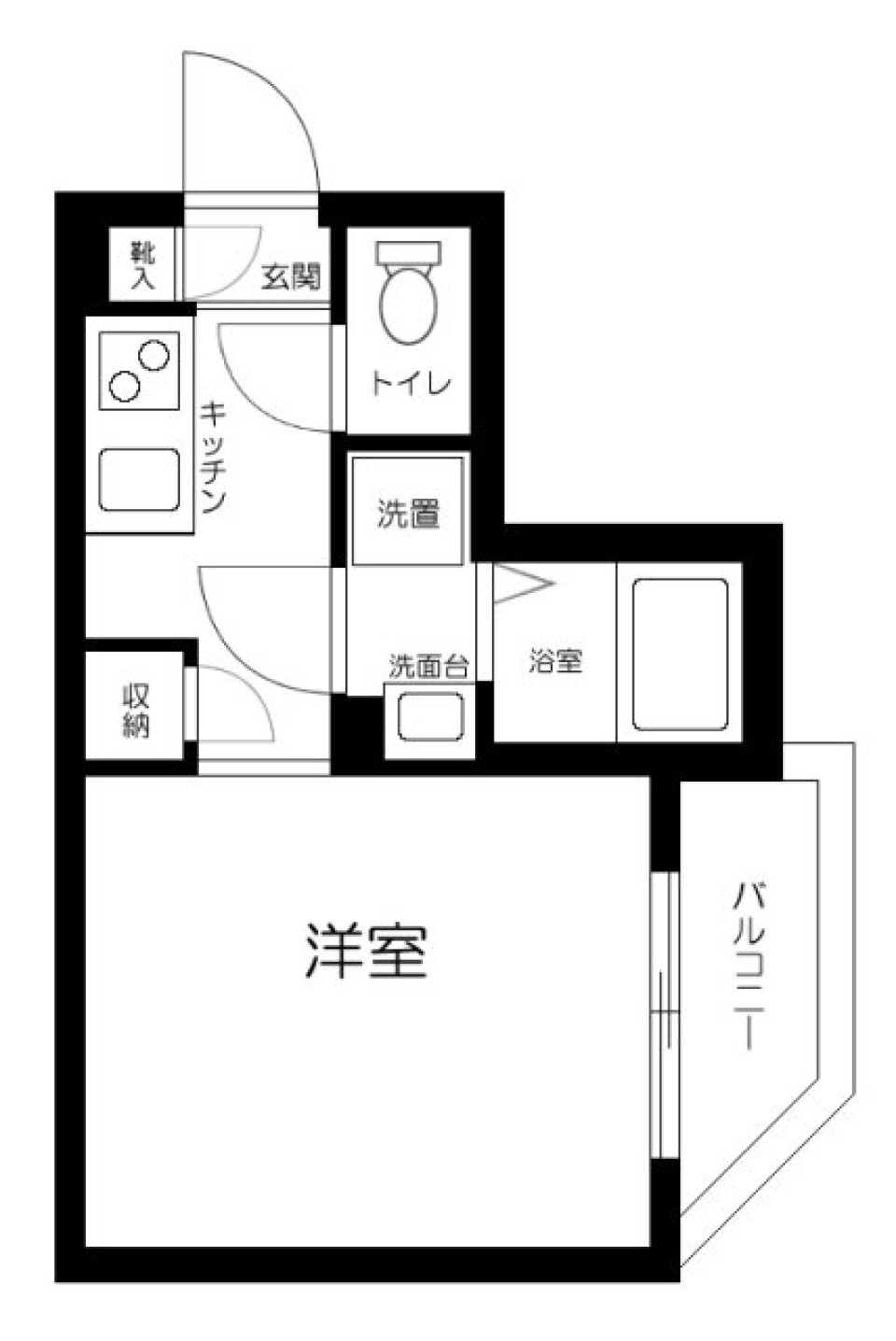 ノーザンロード西馬込　101号室［新築］の間取り図