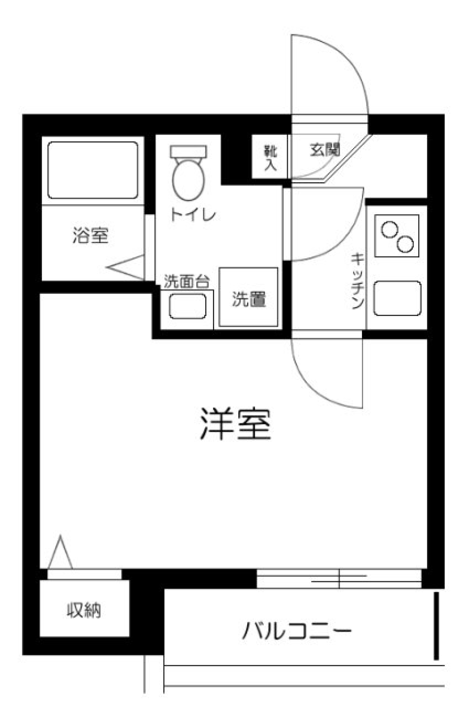 ノーザンロード西馬込　305号室［新築］の間取り図