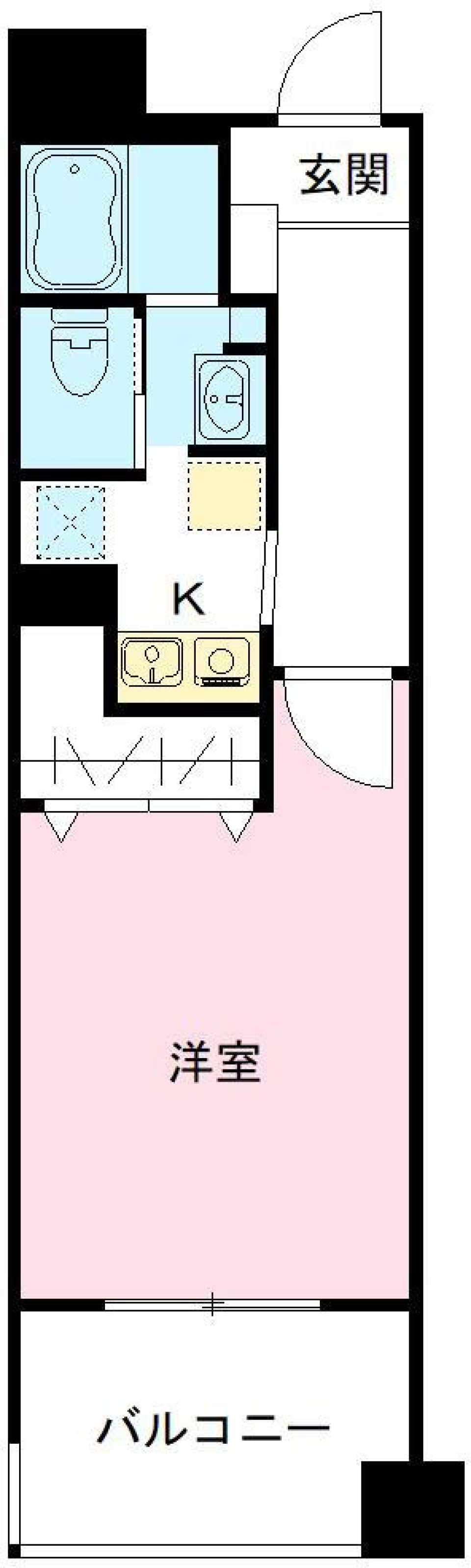 西神糀台ミオ 207号室の間取り図