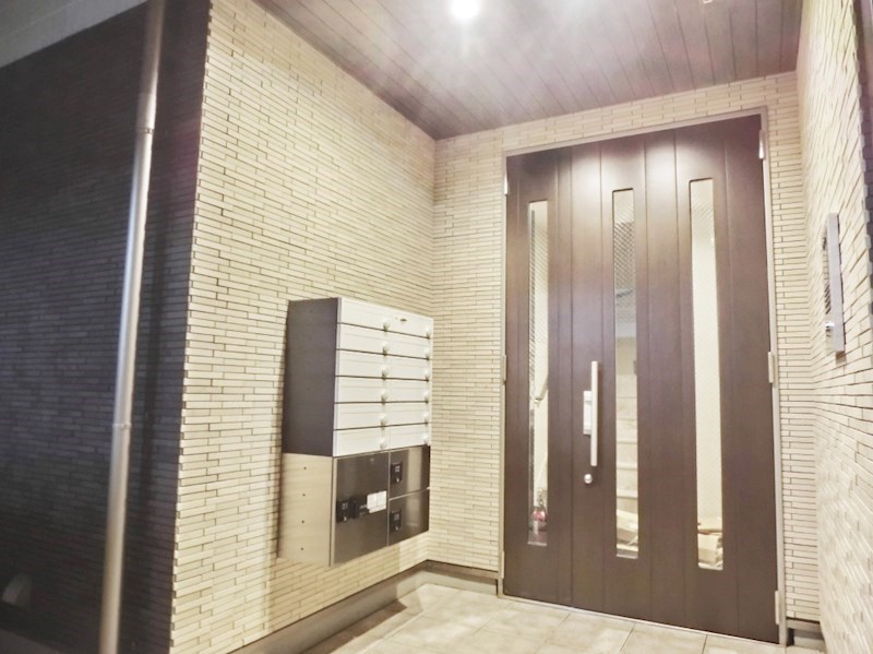 オートロックでセキュリティ面も安心できます。