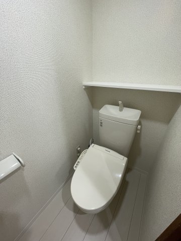 トイレは落ち着く個室です。