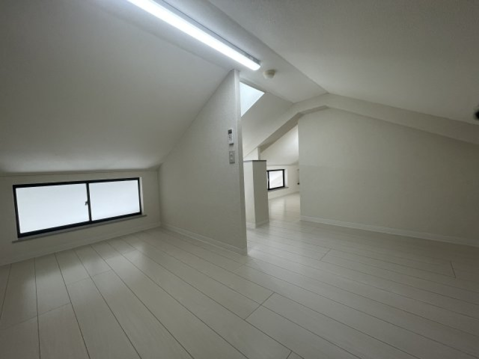 もはやお部屋レベルのしっかりしたロフト。