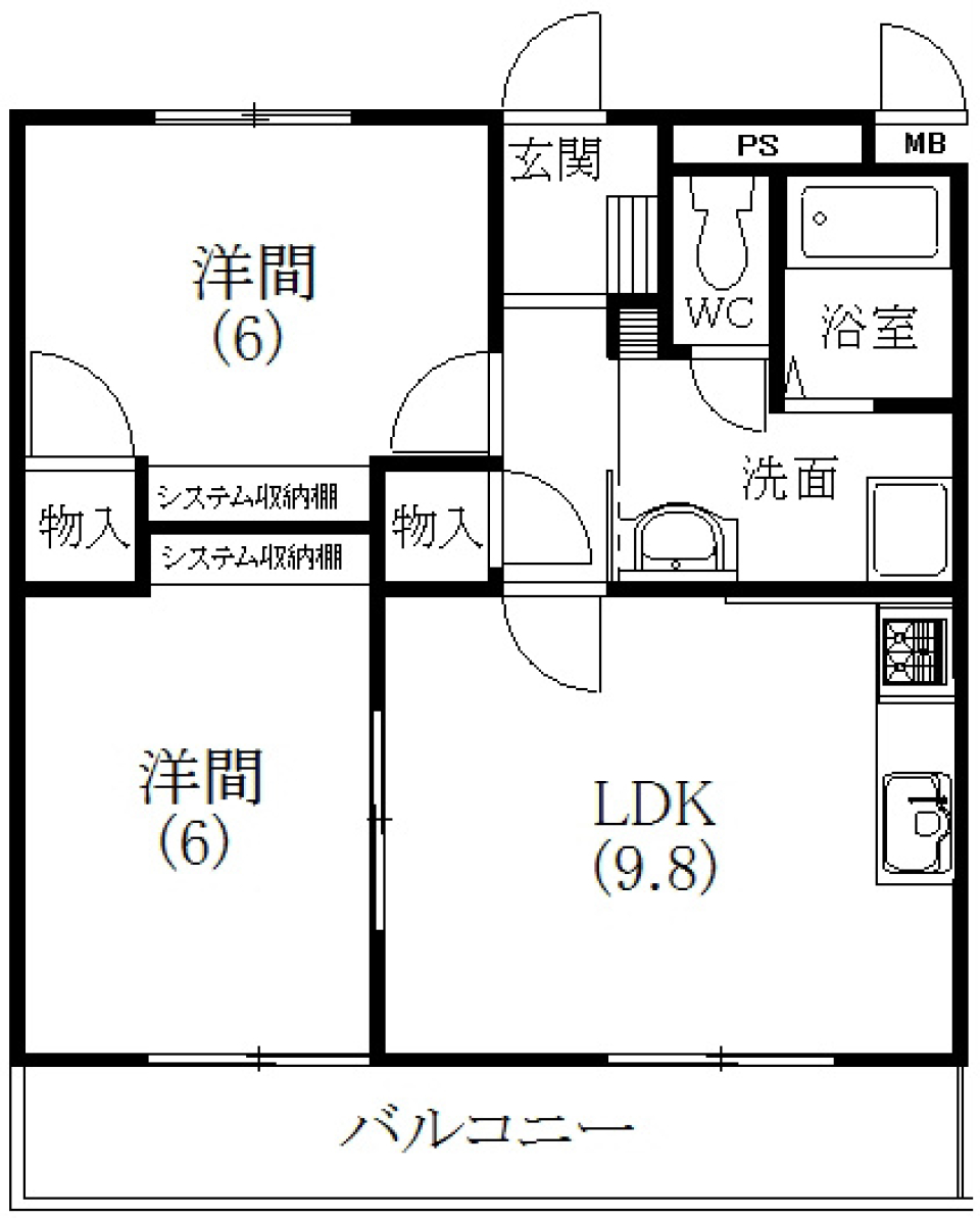 キュンキュンときめく2人暮らしの間取り図