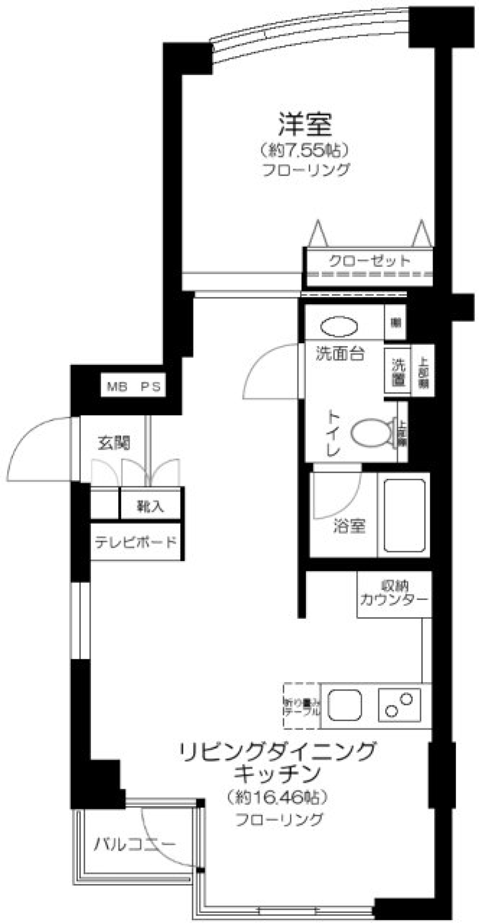 カクカクシカクとストライプの間取り図