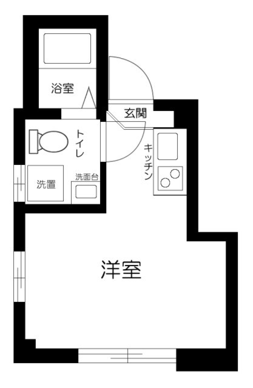 トレピアーニ青井　201号室［新築］の間取り図