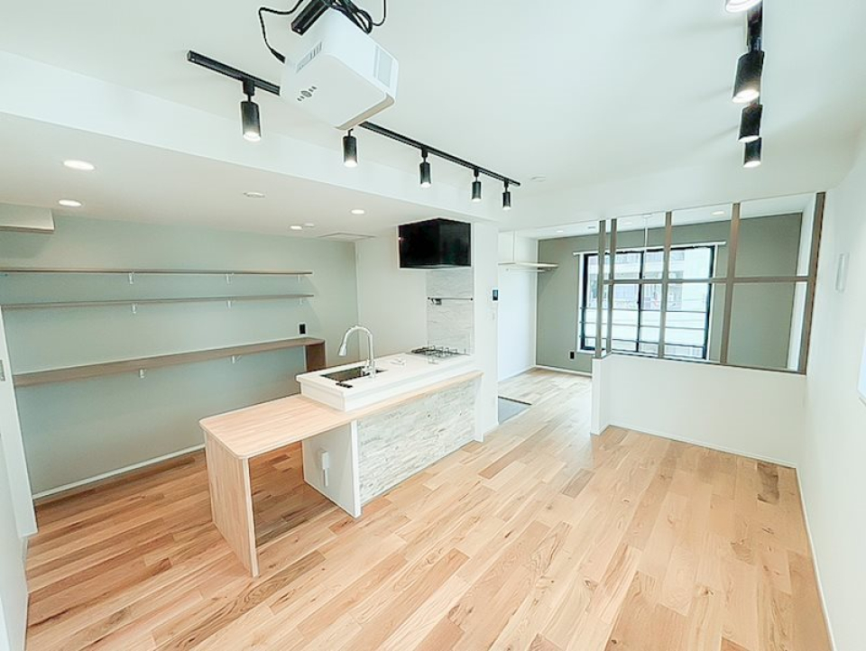 第一印象は、明るい！爽やかな空間です。