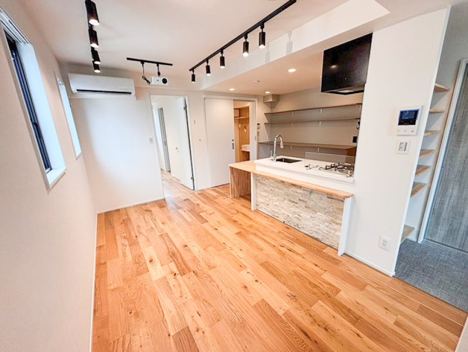 木と温たかなデザインが心地よい空間