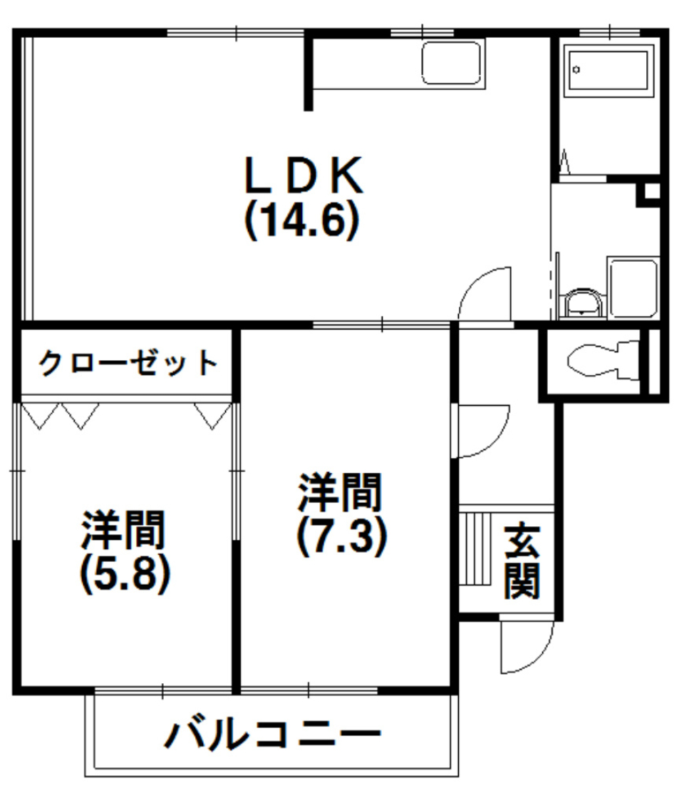 リノベから始まる新しい日常の間取り図