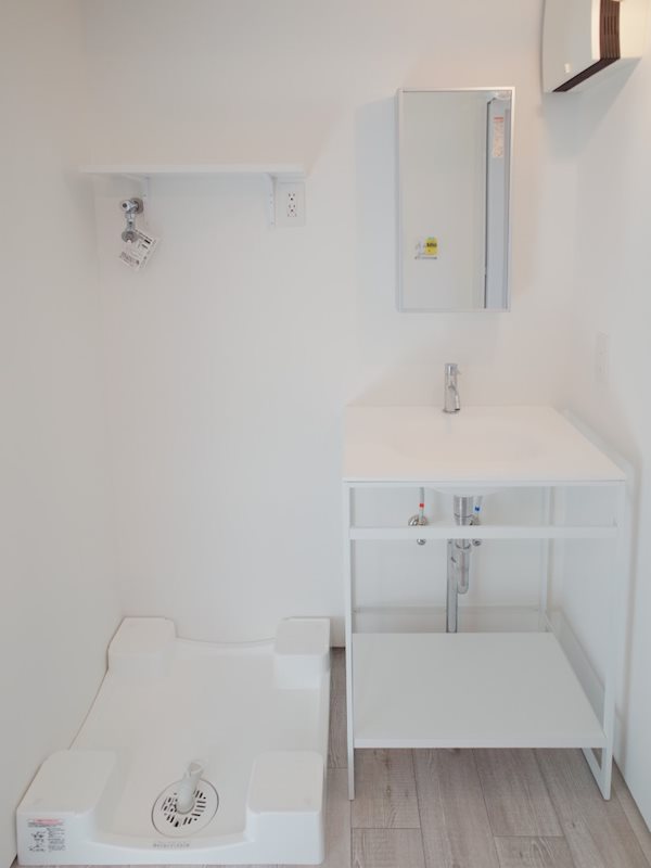 パウダールームもこの完成度&hellip;！カゴを足すと収納しやすそうです。