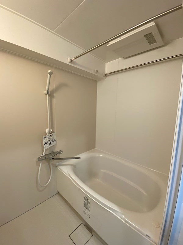 お風呂にもゆったり浸かれますね。