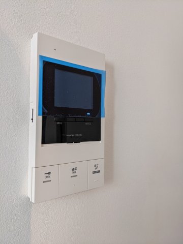 オートロックで安心できますね。