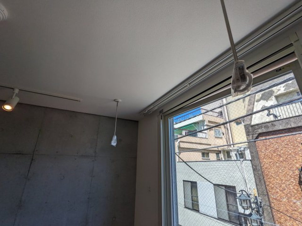 洗濯物はここに干しましょう。