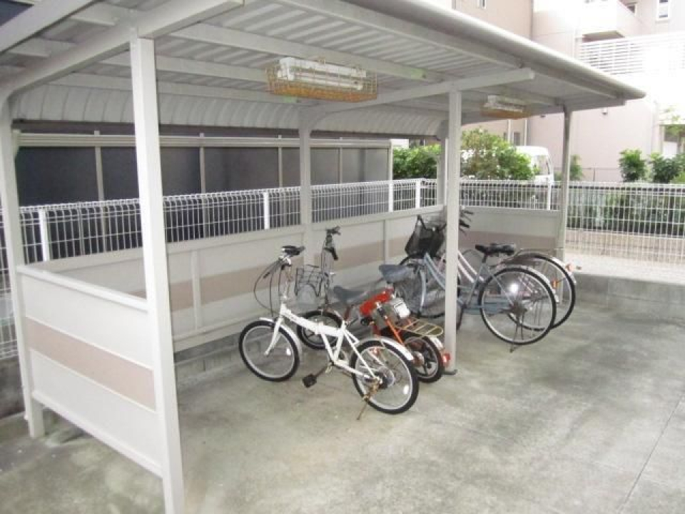 駐輪場の様子