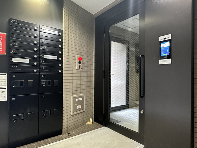 共用部もスタイリッシュなデザイン！