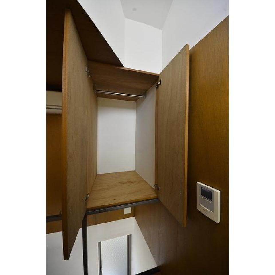 こんなところにも収納が。