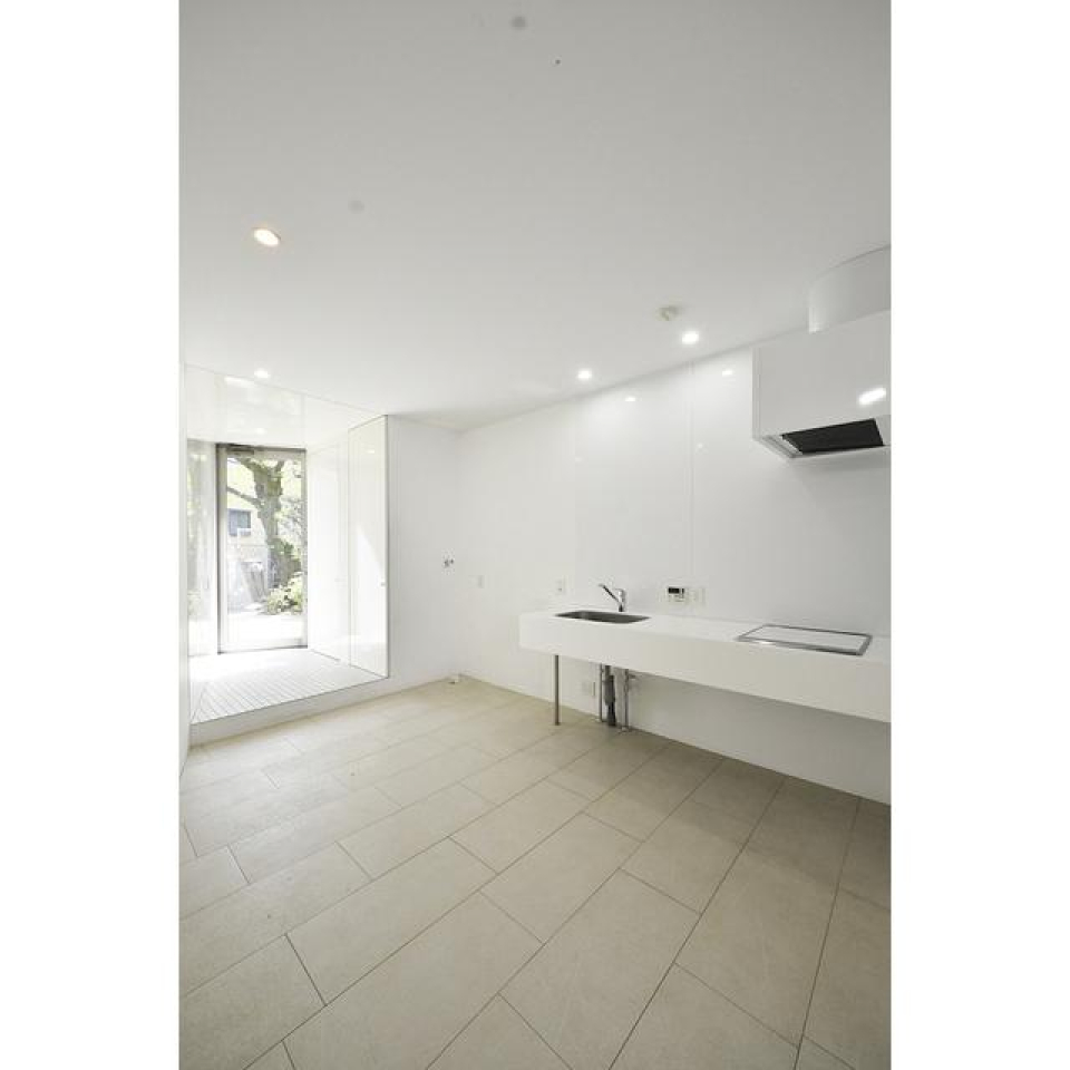 ホワイトで統一された、隙のない美しい空間。