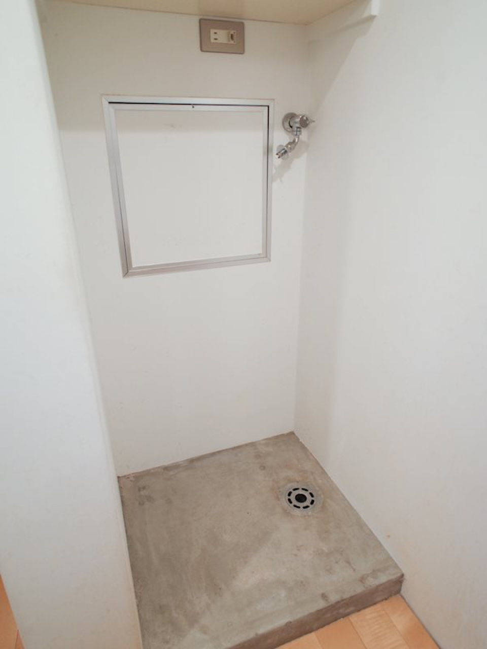 洗濯機置き場も一味違うデザイン◎