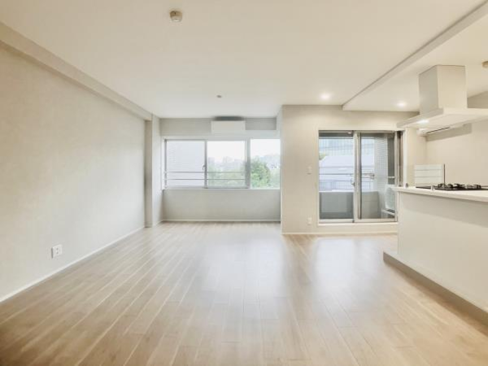 この感動的な広さ！白基調の上品さが引き立ちます。