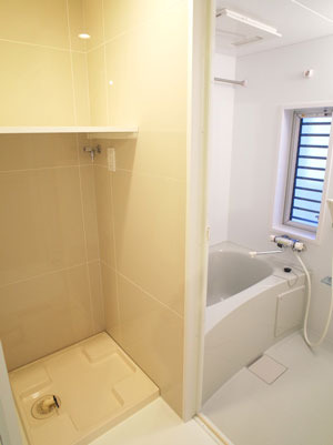 ゆったり疲れそうなお風呂とです。