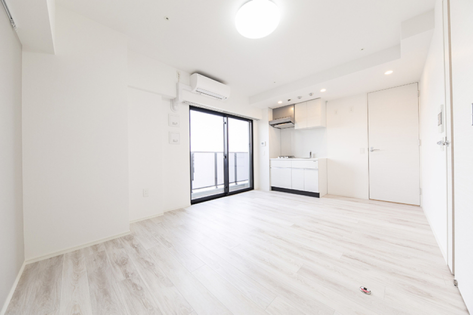 キッチンは明るい窓のそばに。※写真は同タイプ住戸です。