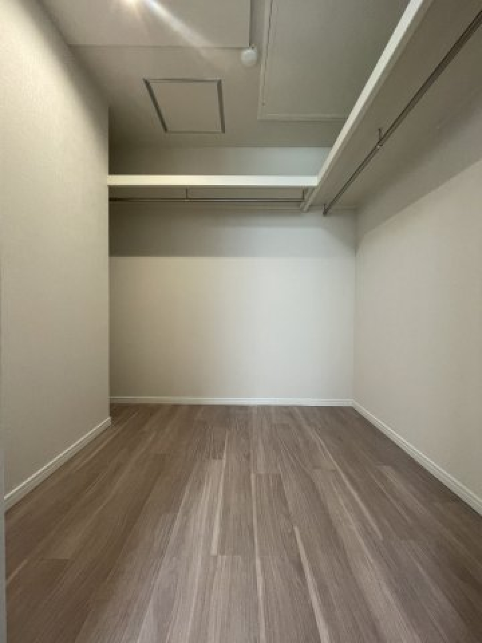 全ての荷物がここに収まりそうなWIC…！