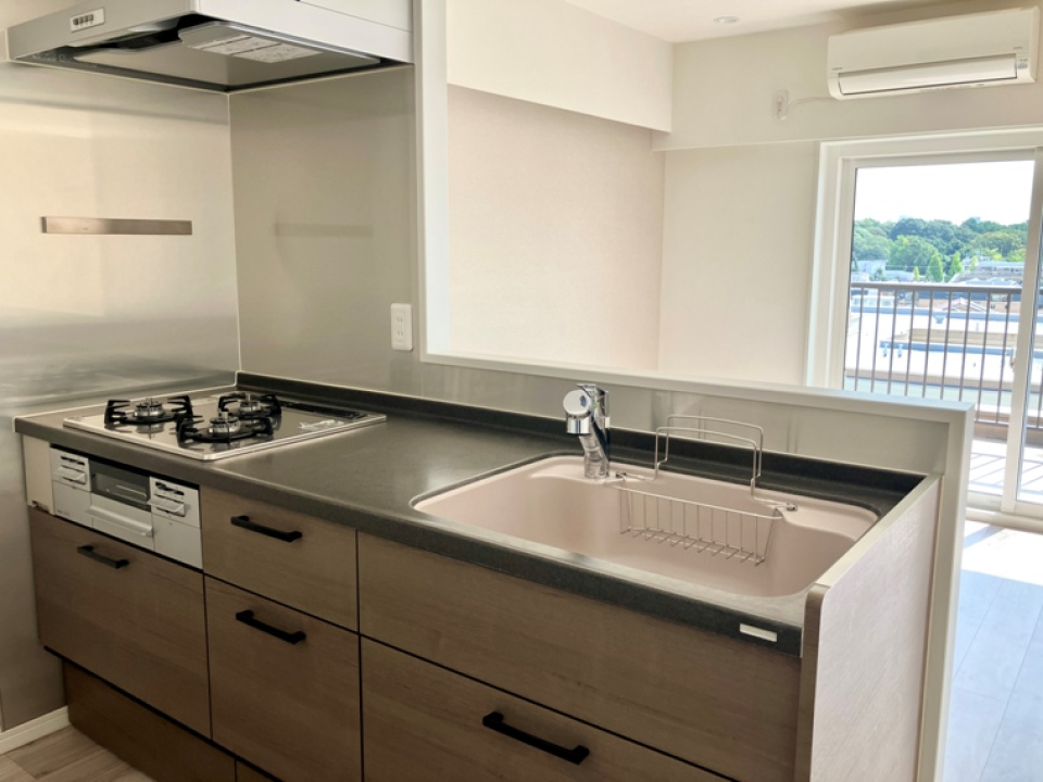 キッチンも広くて、お料理しやすそうです。