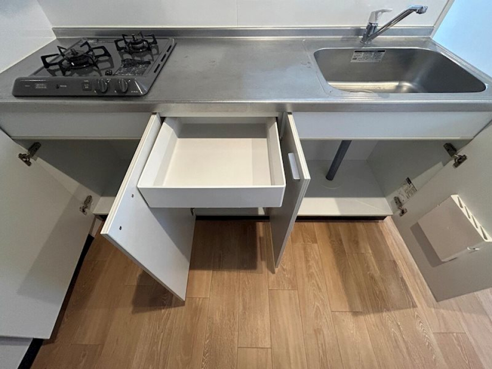 収納もこの通り！たくさん入ります。