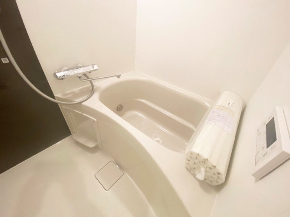 お風呂は地上フロアにあります。