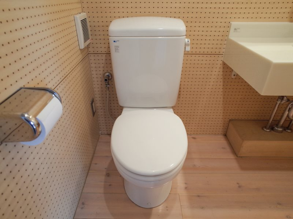 お隣にトイレです。