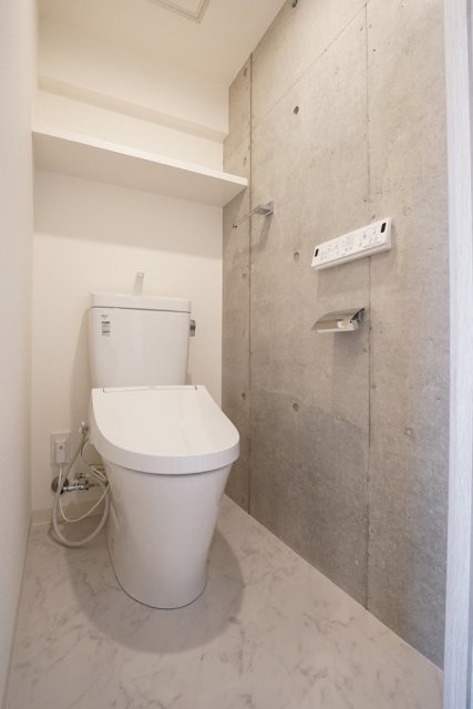 トイレは落ち着く個室です。