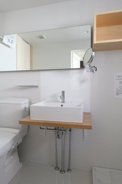 水回りもシンプルで清潔感があって素敵！