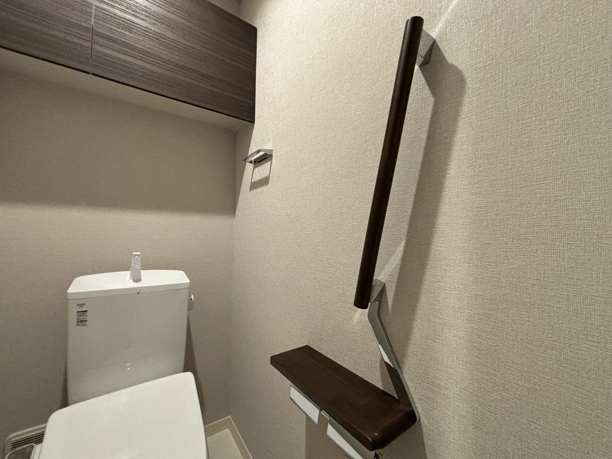 手すりもついてます