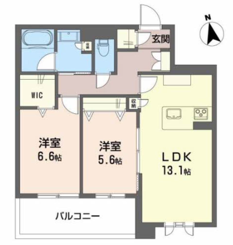 Cat Loverに告ぐ［新築］の間取り図