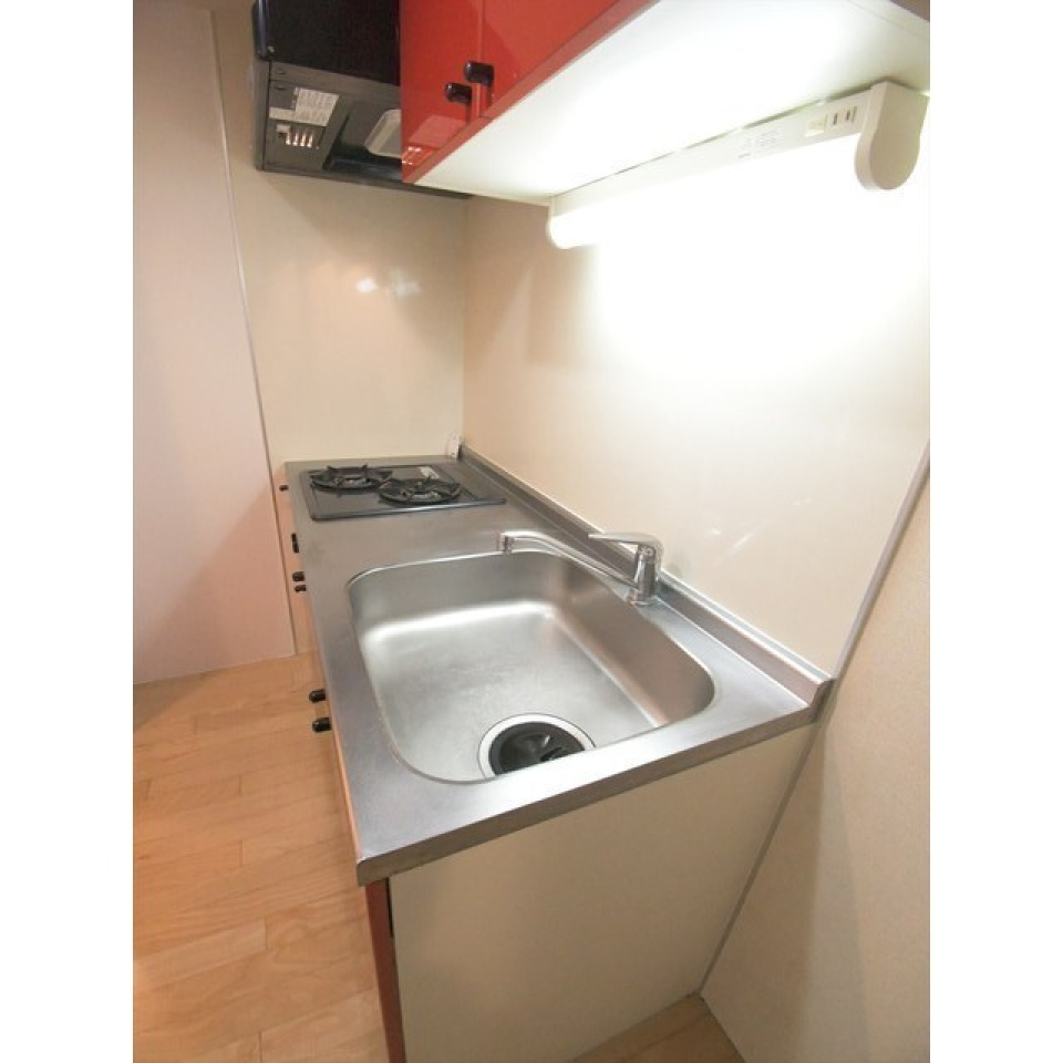 シンクも広くてお料理や洗い物もしやすそう！
