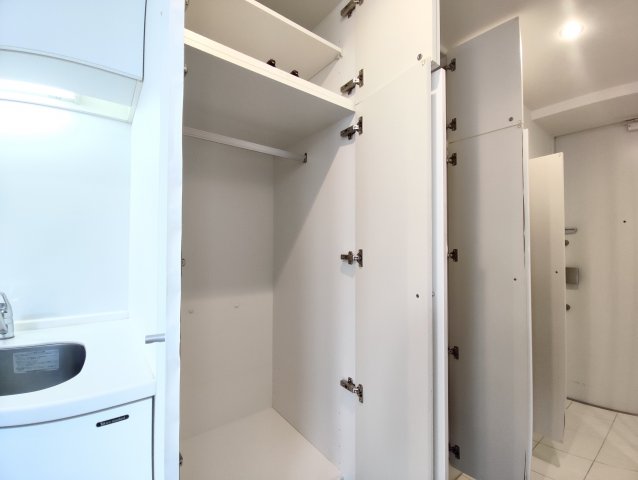 反対側の収納もこの通り！