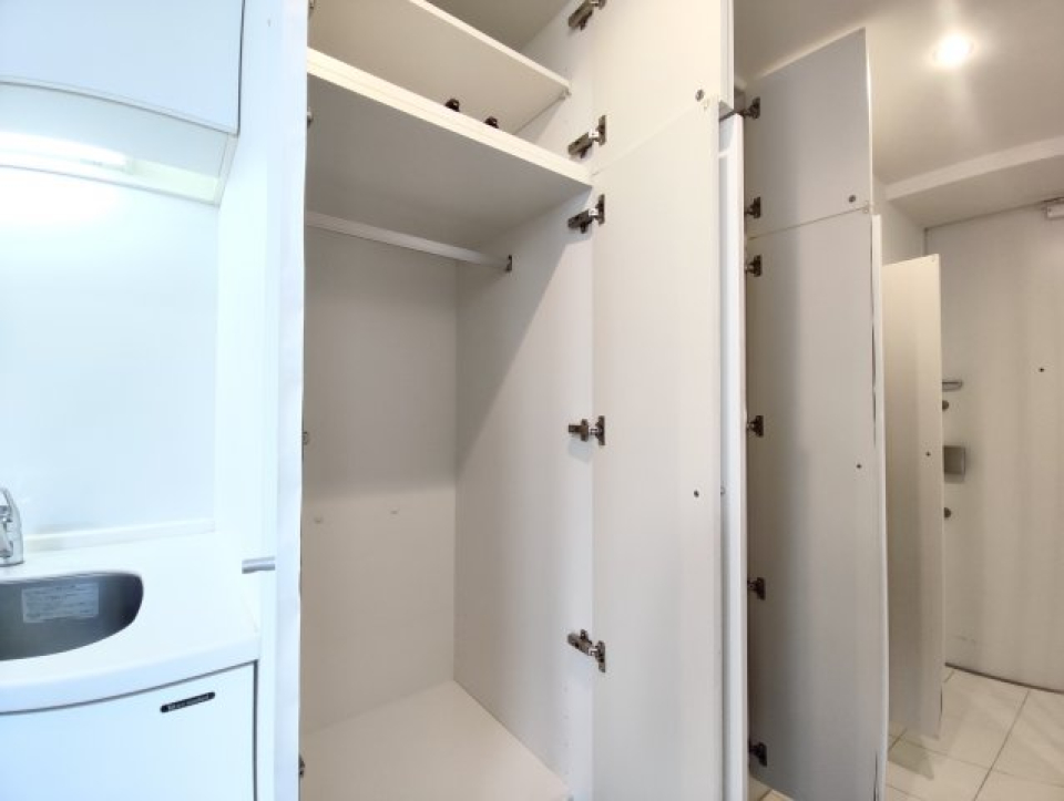 反対側の収納もこの通り！