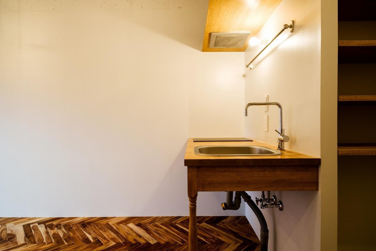 キッチンも同じデザインで素敵&hellip;！