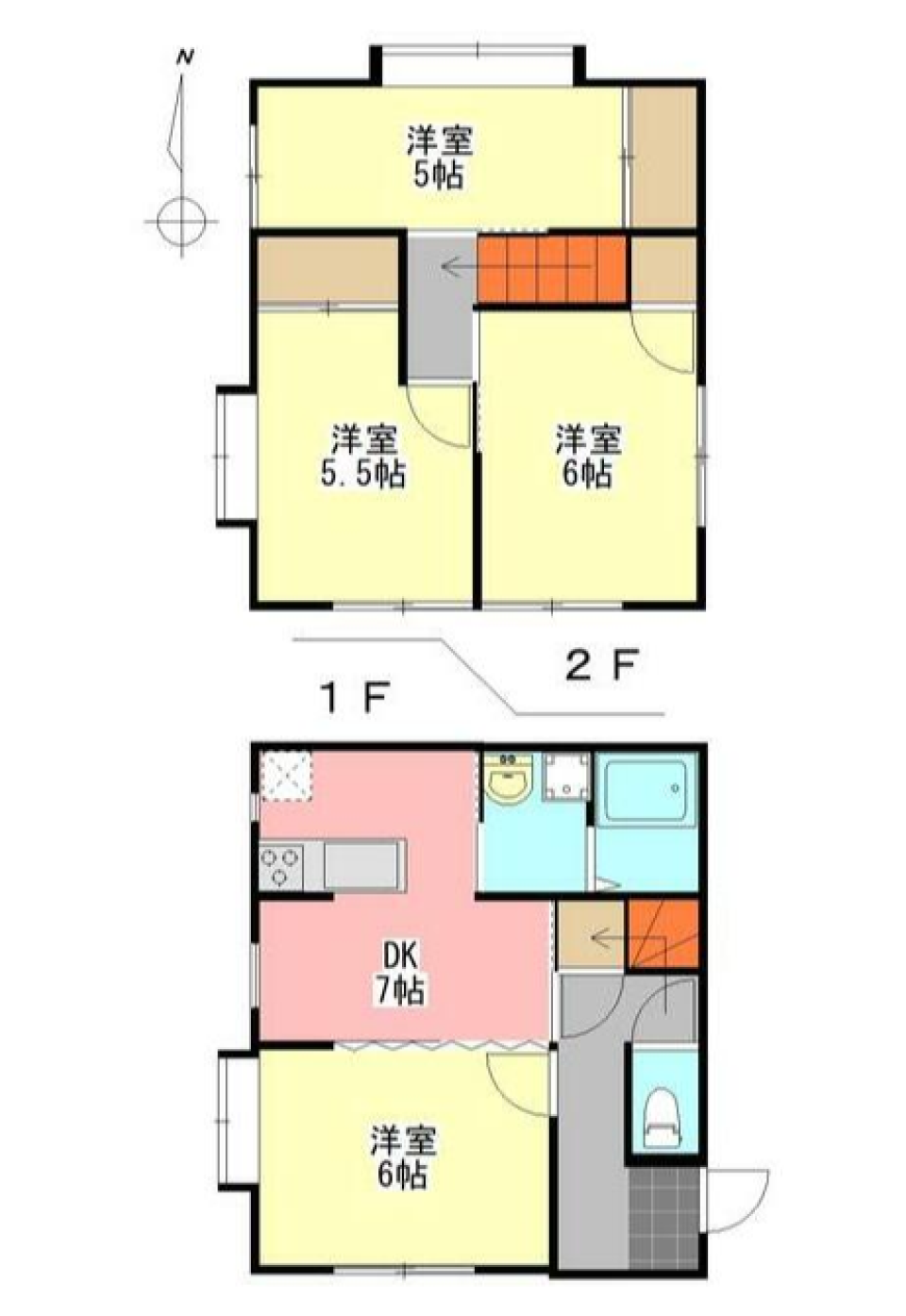 何でもない日の幸せな時間［ペット可］の間取り図