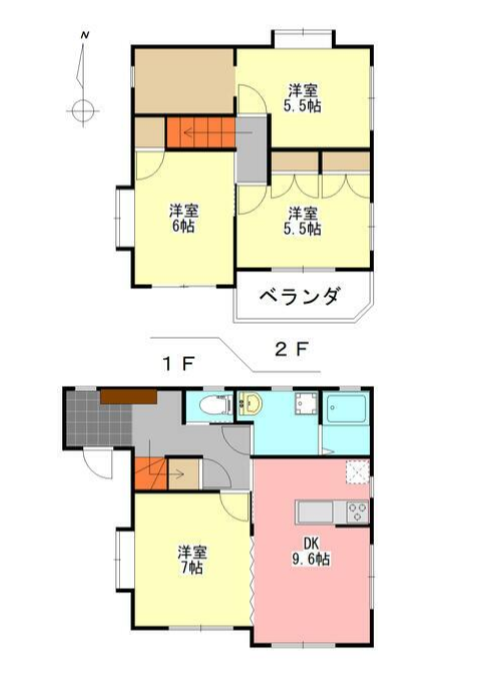 家族の声が聞こえる幸せ［ペット可］の間取り図