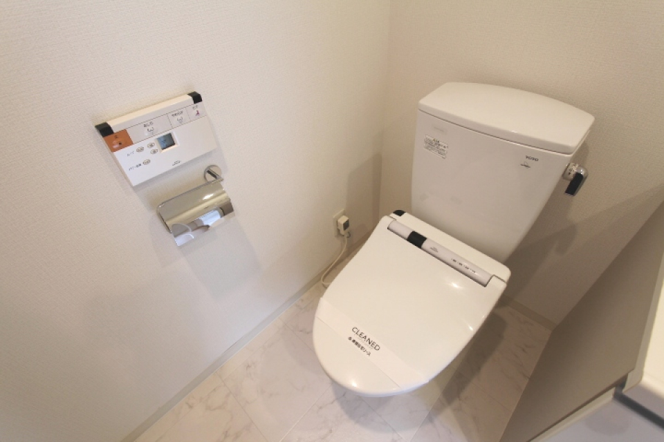 トイレと洗面脱衣所は同室です。